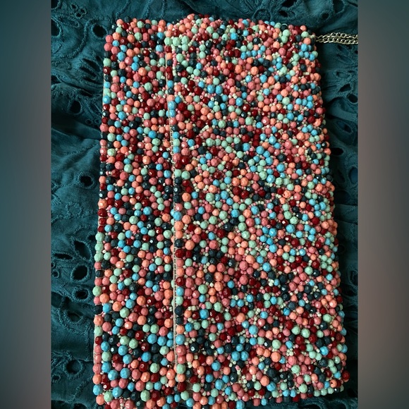 Bundle idea, gorgeous beaded clutch and Dra NWT dress! - Picture 3 of 5